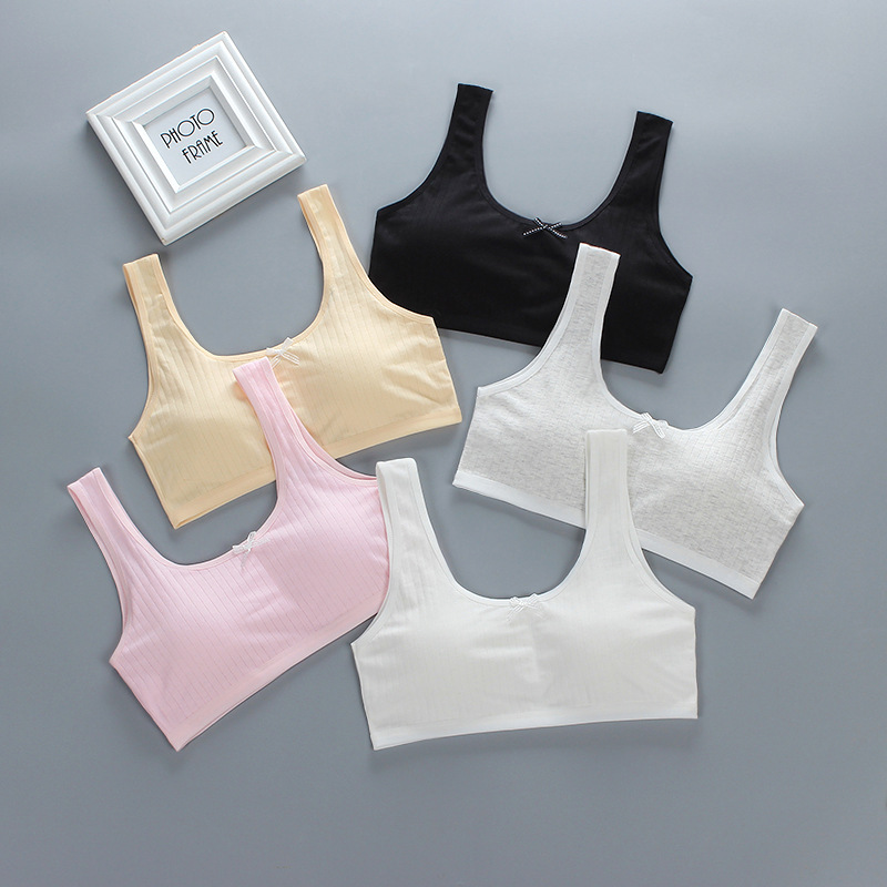 Sleep Bra Bralette - Sujetador sin costuras para niña adolescente,
